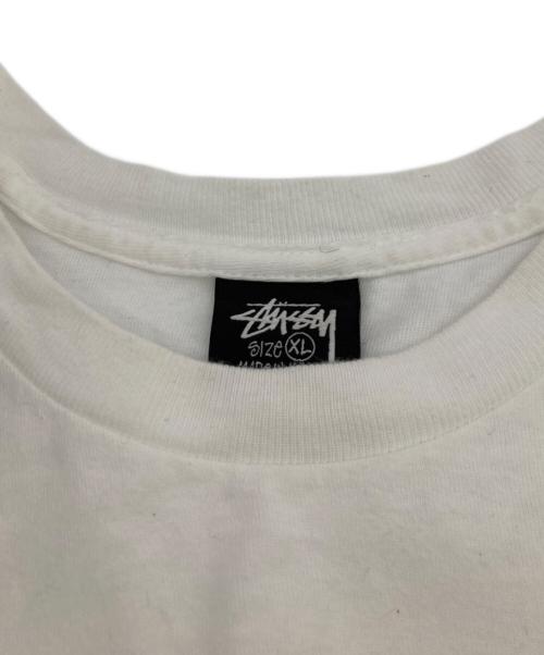 stussy（ステューシー）stussy (ステューシー) Paris Tee ホワイト サイズ:XLの古着・服飾アイテム