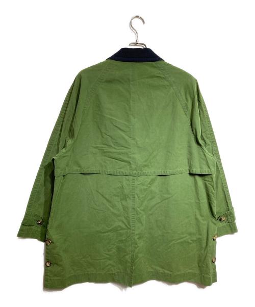 HERMES（エルメス）HERMES (エルメス) 襟切替フィールドコート/field coat グリーン サイズ:52の古着・服飾アイテム