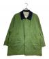 HERMES（エルメス）の古着「襟切替フィールドコート/field coat」｜グリーン