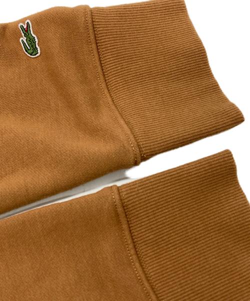 LACOSTE（ラコステ）LACOSTE (ラコステ) ワッペンスウェット/patch sweatshirt ブラウン サイズ:Lの古着・服飾アイテム