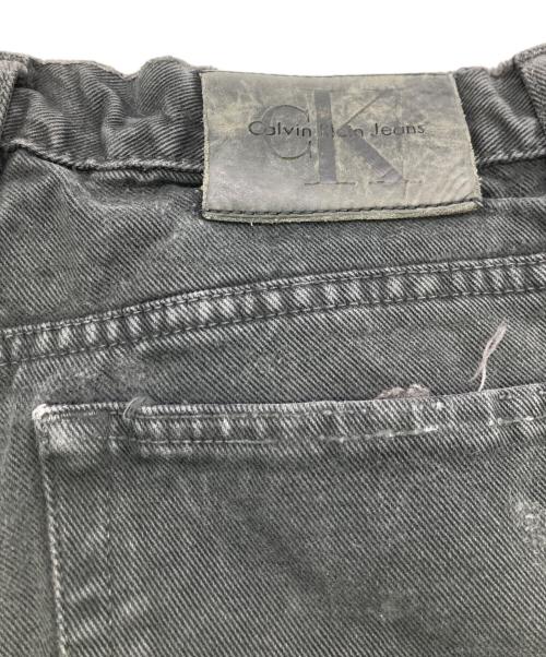 Calvin Klein（カルバンクライン）Calvin Klein (カルバンクライン) デニムパンツ ブラック サイズ:34の古着・服飾アイテム