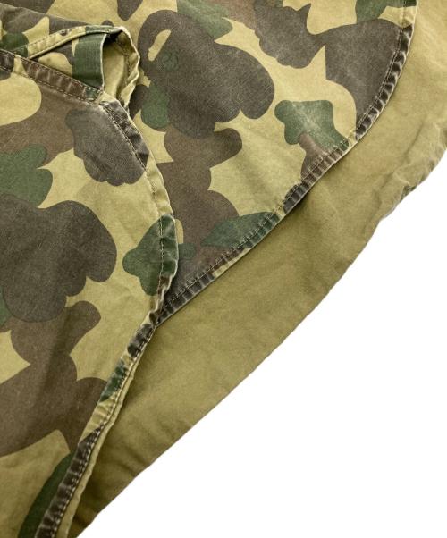 A BATHING APE（アベイシングエイプ）A BATHING APE (アベイシングエイプ) 1ST CAMO SHARK SHIRT HOODIE オリーブ サイズ:XLの古着・服飾アイテム