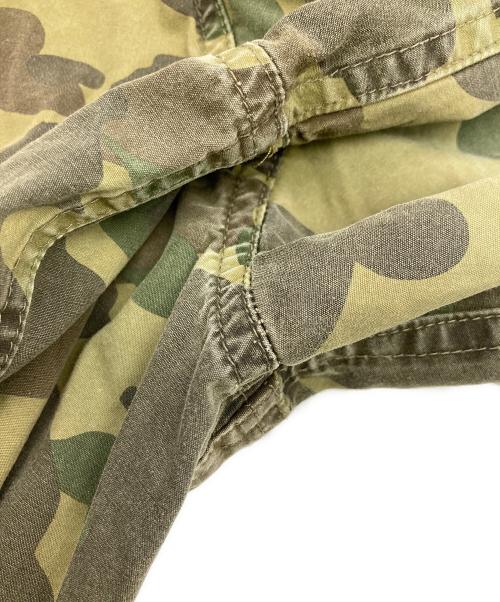 A BATHING APE（アベイシングエイプ）A BATHING APE (アベイシングエイプ) 1ST CAMO SHARK SHIRT HOODIE オリーブ サイズ:XLの古着・服飾アイテム