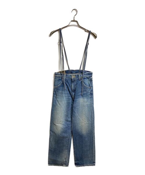Whim Gazette（ウィムガゼット）Whim Gazette (ウィムガゼット) サスペンダーDENIM/デニム インディゴ サイズ:Fの古着・服飾アイテム