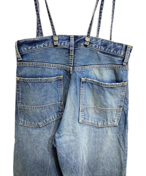 Whim Gazette（ウィムガゼット）Whim Gazette (ウィムガゼット) サスペンダーDENIM/デニム インディゴ サイズ:Fの古着・服飾アイテム