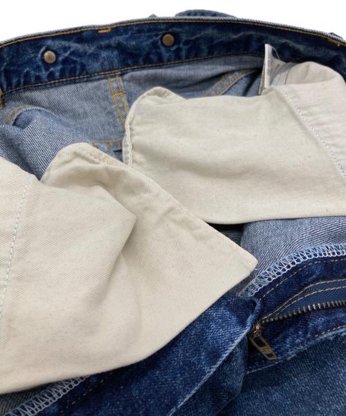 Whim Gazette（ウィムガゼット）Whim Gazette (ウィムガゼット) サスペンダーDENIM/デニム インディゴ サイズ:Fの古着・服飾アイテム