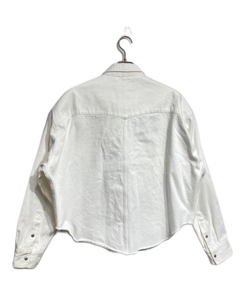 UNUSED（アンユーズド）UNUSED (アンユーズド) Denim western jacket/デニム ウエスタン ジャケット ホワイト サイズ:2の古着・服飾アイテム