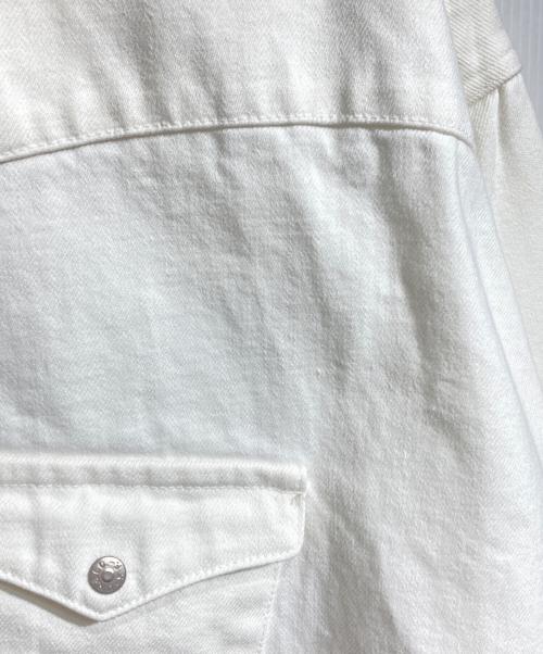 UNUSED（アンユーズド）UNUSED (アンユーズド) Denim western jacket/デニム ウエスタン ジャケット ホワイト サイズ:2の古着・服飾アイテム