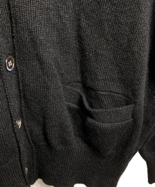COMME des GARCONS HOMME（コムデギャルソン オム）COMME des GARCONS HOMME (コムデギャルソン オム) ウールニットカーディガン/Wool knit cardigan ブラック サイズ:不明の古着・服飾アイテム