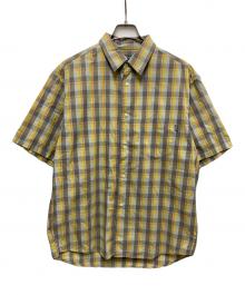 stussy（ステューシー）の古着「00sチェックシャツ」｜グレー×イエロー