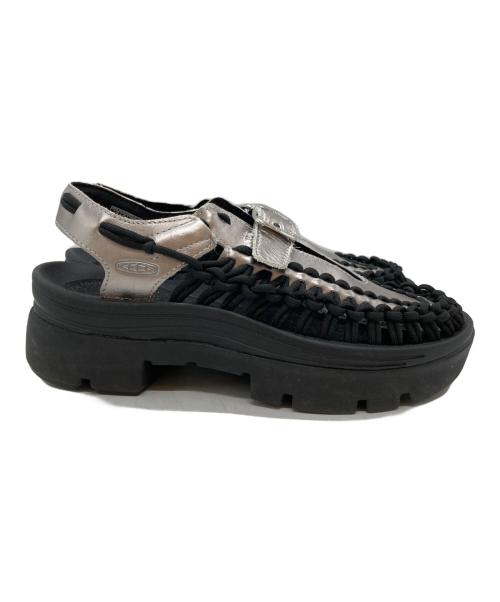 KEEN（キーン）KEEN (キーン) UNEEK PLT MARY JANE/ユニーク ピーエルティー メリージェーン ブラック サイズ:27㎝の古着・服飾アイテム