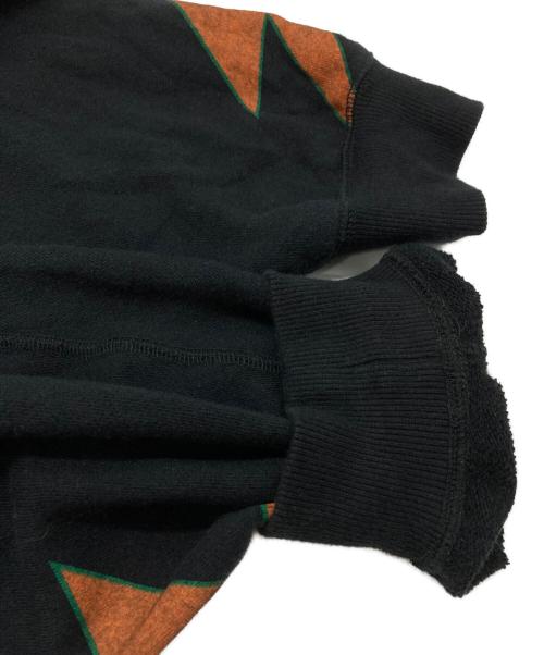 TENDER PERSON（テンダ―パーソン）TENDER PERSON (テンダ―パーソン) BOLT ZIP HOODIE ブラック サイズ:Lの古着・服飾アイテム