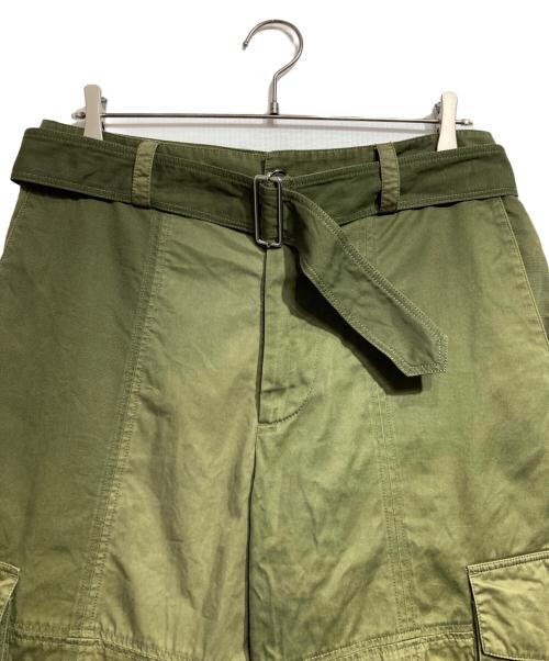 J.W.ANDERSON（ジェイダブリューアンダーソン）J.W.ANDERSON (ジェイダブリューアンダーソン) Wide leg trousers/ワイドレッグトラウザーズ グリーン サイズ:46の古着・服飾アイテム