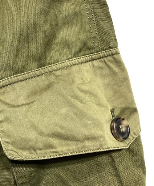 J.W.ANDERSON（ジェイダブリューアンダーソン）J.W.ANDERSON (ジェイダブリューアンダーソン) Wide leg trousers/ワイドレッグトラウザーズ グリーン サイズ:46の古着・服飾アイテム