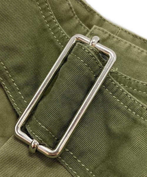 J.W.ANDERSON（ジェイダブリューアンダーソン）J.W.ANDERSON (ジェイダブリューアンダーソン) Wide leg trousers/ワイドレッグトラウザーズ グリーン サイズ:46の古着・服飾アイテム