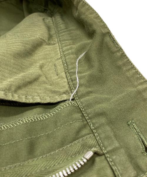 J.W.ANDERSON（ジェイダブリューアンダーソン）J.W.ANDERSON (ジェイダブリューアンダーソン) Wide leg trousers/ワイドレッグトラウザーズ グリーン サイズ:46の古着・服飾アイテム