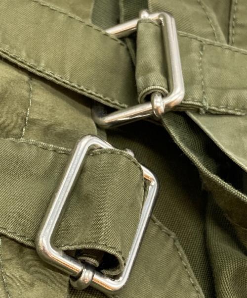 J.W.ANDERSON（ジェイダブリューアンダーソン）J.W.ANDERSON (ジェイダブリューアンダーソン) Wide leg trousers/ワイドレッグトラウザーズ グリーン サイズ:46の古着・服飾アイテム