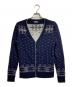 Hysteric Glamour（ヒステリックグラマー）の古着「ヒスガールカーディガン/Hysteric Girl Cardigan」｜ネイビー
