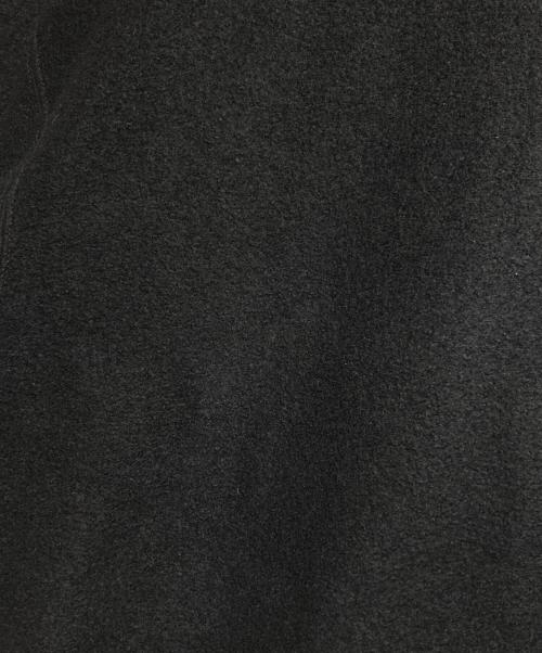 ANCELLM（アンセルム）ANCELLM (アンセルム) WOOL PULL OVER SHIRT/ウールプルオーバーシャツ ブラック サイズ:2の古着・服飾アイテム
