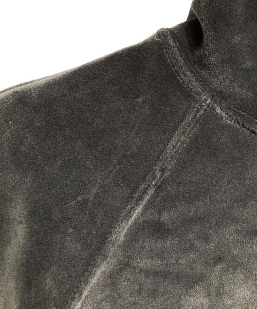 Needles（ニードルズ）Needles (ニードルズ) ONLY ARK (オンリーアーク) 別注ベロアトラックジャケット/Special-order velour track jacket グレー サイズ:Mの古着・服飾アイテム