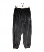 Needles×ONLY ARKニードルズ×オンリーアーク）の古着「別注ベロアトラックパンツ/Special Order　VelourTrack Pants」｜ブラック