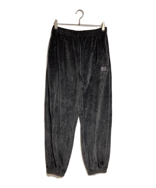 Needles（ニードルズ）Needles (ニードルズ) ONLY ARK (オンリーアーク) 別注ベロアトラックパンツ/Special Order　VelourTrack Pants ブラック サイズ:Sの古着・服飾アイテム
