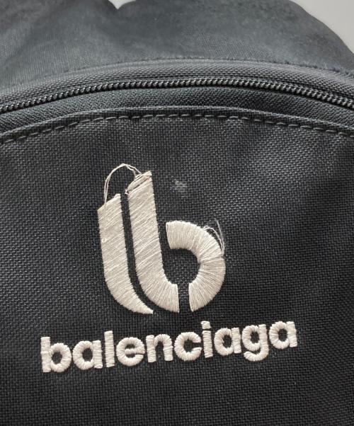 BALENCIAGA（バレンシアガ）BALENCIAGA (バレンシアガ) Explorerマルチロゴバックパック/Backpack ブラックの古着・服飾アイテム