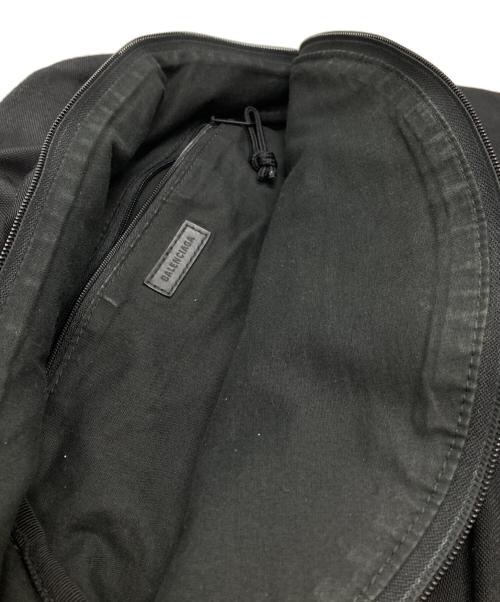 BALENCIAGA（バレンシアガ）BALENCIAGA (バレンシアガ) Explorerマルチロゴバックパック/Backpack ブラックの古着・服飾アイテム