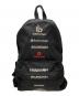 BALENCIAGA（バレンシアガ）の古着「Explorerマルチロゴバックパック/Backpack」｜ブラック