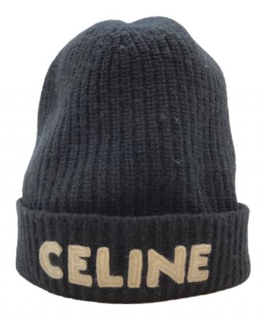 中古・古着通販】CELINE (セリーヌ) エンブロイダリーニット帽