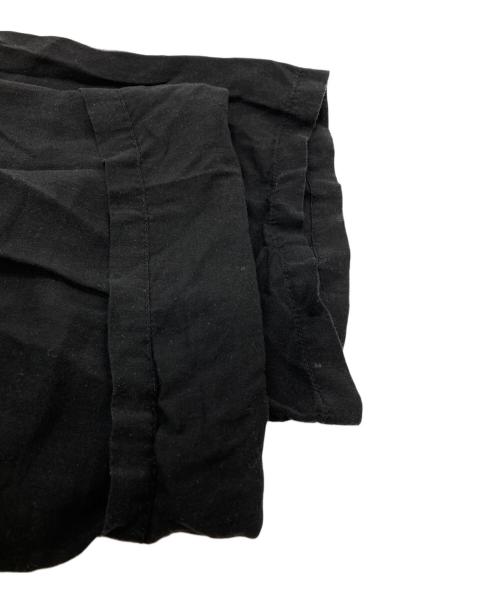 BLACK Scandal Yohji Yamamoto（ブラックスキャンダルヨウジヤマモト）BLACK Scandal Yohji Yamamoto (ブラックスキャンダルヨウジヤマモト) BEAR BRICK (ベアブリック) PRINT SILK SHIRT/プリントシルクシャツ ブラック サイズ:4の古着・服飾アイテム