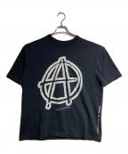 BEAMS×insane×ANARCHIC ADJUSTMENTビームス×インセイン×アナーキック・アジャストメント）の古着「コラボプリントTシャツ/Print T」｜ネイビー