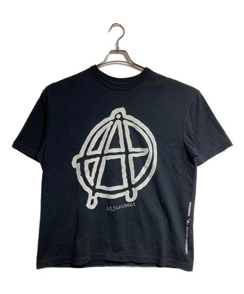 BEAMS（ビームス）BEAMS (ビームス) insane (インセイン) ANARCHIC ADJUSTMENT (アナーキック・アジャストメント) コラボプリントTシャツ/Print T ネイビー サイズ:Sの古着・服飾アイテム