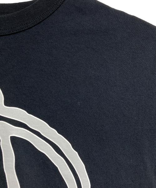 BEAMS（ビームス）BEAMS (ビームス) insane (インセイン) ANARCHIC ADJUSTMENT (アナーキック・アジャストメント) コラボプリントTシャツ/Print T ネイビー サイズ:Sの古着・服飾アイテム