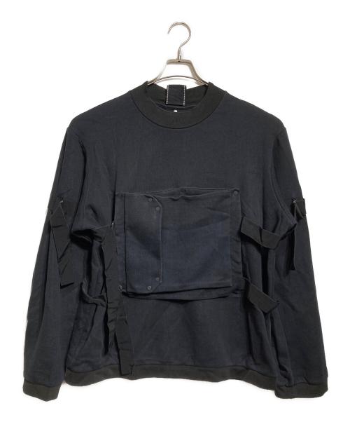 OAMC（オーエーエムシー）OAMC (オーエーエムシー) タクティカルモックネックスウェット ブラック サイズ:XLの古着・服飾アイテム