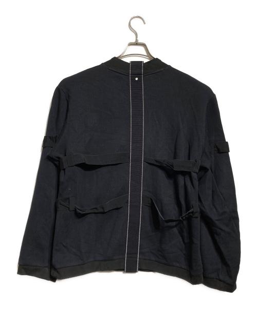 OAMC（オーエーエムシー）OAMC (オーエーエムシー) タクティカルモックネックスウェット ブラック サイズ:XLの古着・服飾アイテム