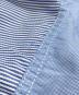 中古・古着 COMME des GARCONS HOMME (コムデギャルソン オム) ドローコード切替ストライプシャツ/Stripe Shirt ブルー サイズ:XS：13000円