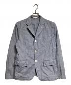 COMME des GARCONS HOMMEコムデギャルソン オム）の古着「千鳥格子テーラードジャケット/Tailored jacket」｜ネイビー