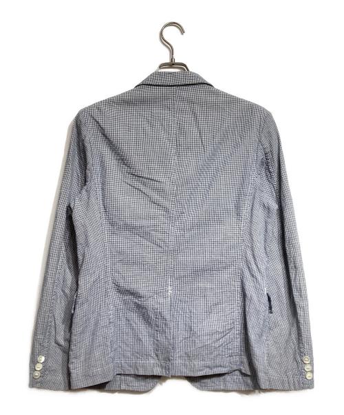 COMME des GARCONS HOMME（コムデギャルソン オム）COMME des GARCONS HOMME (コムデギャルソン オム) 千鳥格子テーラードジャケット/Tailored jacket ネイビー サイズ:Sの古着・服飾アイテム