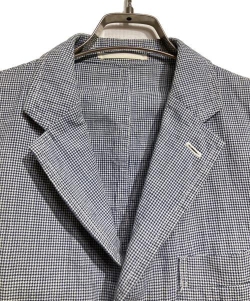 COMME des GARCONS HOMME（コムデギャルソン オム）COMME des GARCONS HOMME (コムデギャルソン オム) 千鳥格子テーラードジャケット/Tailored jacket ネイビー サイズ:Sの古着・服飾アイテム