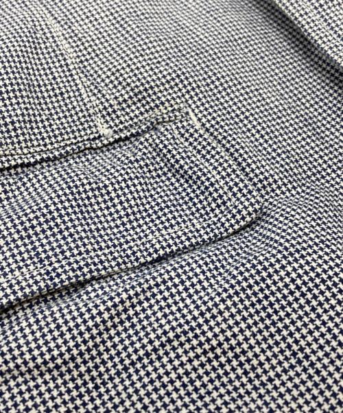COMME des GARCONS HOMME（コムデギャルソン オム）COMME des GARCONS HOMME (コムデギャルソン オム) 千鳥格子テーラードジャケット/Tailored jacket ネイビー サイズ:Sの古着・服飾アイテム