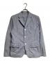 COMME des GARCONS HOMME（コムデギャルソン オム）の古着「千鳥格子テーラードジャケット/Tailored jacket」｜ネイビー