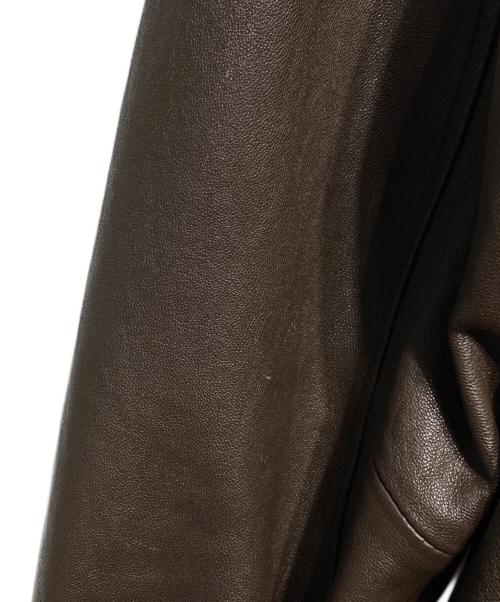 JACKROSE（ジャックローズ）JACKROSE (ジャックローズ) レザージャケット/Leather Jacket ブラウン サイズ:3の古着・服飾アイテム