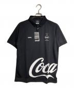 F.C.R.B.エフシーレアルブリストル）の古着「COCA-COLA POLO/コカ・コーラポロ」｜ブラック