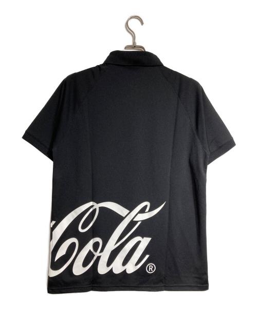 F.C.R.B.（エフシーレアルブリストル）F.C.R.B. (エフシーレアルブリストル) COCA-COLA POLO/コカ・コーラポロ ブラック サイズ:Lの古着・服飾アイテム