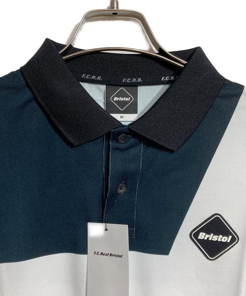 F.C.R.B.（エフシーレアルブリストル）F.C.R.B. (エフシーレアルブリストル) BIG STAR POLO/ビッグスターポロ ブラック サイズ:Ｍの古着・服飾アイテム