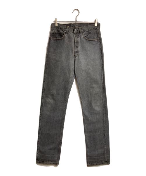 LEVI'S（リーバイス）LEVI'S (リーバイス) USA製先染め501ブラックデニムパンツ/Black Denim Pants ブラック サイズ:W32 L36の古着・服飾アイテム