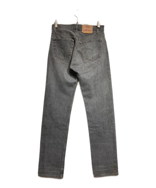 LEVI'S（リーバイス）LEVI'S (リーバイス) USA製先染め501ブラックデニムパンツ/Black Denim Pants ブラック サイズ:W32 L36の古着・服飾アイテム