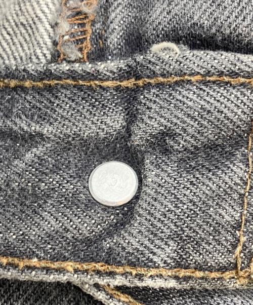 LEVI'S（リーバイス）LEVI'S (リーバイス) USA製先染め501ブラックデニムパンツ/Black Denim Pants ブラック サイズ:W32 L36の古着・服飾アイテム