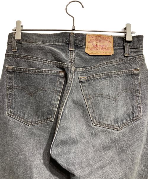 LEVI'S（リーバイス）LEVI'S (リーバイス) USA製先染め501ブラックデニムパンツ/Black Denim Pants ブラック サイズ:W32 L36の古着・服飾アイテム